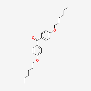 molecular formula C25H34O3 B14040150 Bis(4-hexyloxyphenyl)methanone 