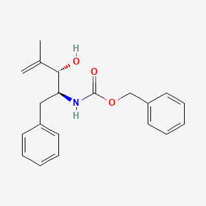 molecular formula C20H23NO3 B14040289 benzyl ((2S,3S)-3-hydroxy-4-methyl-1-phenylpent-4-en-2-yl)carbamate 