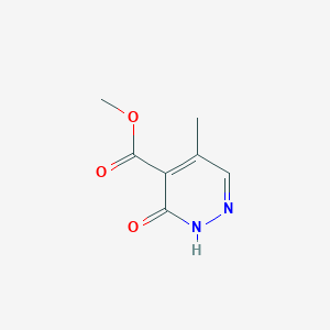 5-Methyl-3-oxo-2,3-dihydro-pyridazine-4-carboxylic acid methyl ester