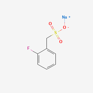 molecular formula C7H6FNaO3S B14040736 Sodium (2-fluorophenyl)methanesulfonate 
