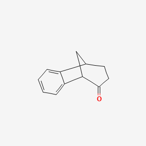 molecular formula C12H12O B14040855 Benzo[6,7]bicyclo[3.2.1]oct-6-en-3-one 
