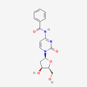 molecular formula C16H17N3O5 B14040991 N-(1-((2S,4S,5R)-4-Hydroxy-5-(hydroxymethyl)tetrahydrofuran-2-yl)-2-oxo-1,2-dihydropyrimidin-4-yl)benzamide 