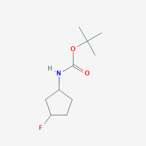 tert-Butyl (3-fluorocyclopentyl)carbamate