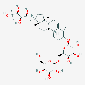 molecular formula C42H72O15 B140414 Momorcharaside A CAS No. 135126-59-9
