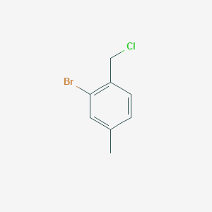 B1404150 2-Bromo-4-methylbenzyl chloride CAS No. 147542-02-7