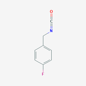molecular formula C8H6FNO B140418 4-Fluorobenzyl isocyanate CAS No. 132740-43-3