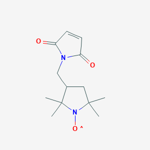 molecular formula C₁₃H₁₉N₂O₃ B014042 N-Methylmaleimide nitroxide CAS No. 54060-41-2