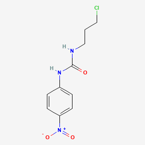 molecular formula C10H12ClN3O3 B1404230 1-(3-Chloropropyl)-3-(4-nitrophenyl)urea CAS No. 936112-75-3