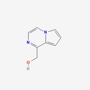 molecular formula C8H8N2O B1404231 Pyrrolo[1,2-a]pyrazine-1-methanol CAS No. 1251762-21-6