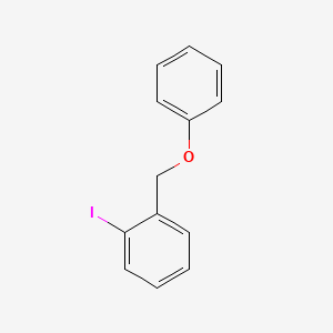 molecular formula C13H11IO B1404273 1-Iodo-2-(phenoxymethyl)benzene CAS No. 91718-21-7