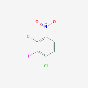 molecular formula C6H2Cl2INO2 B1404278 1,3-Dichloro-2-iodo-4-nitrobenzene CAS No. 1803809-06-4
