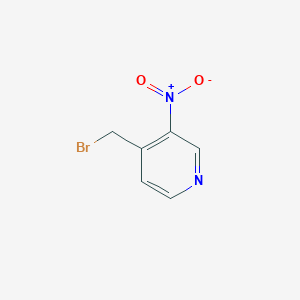 molecular formula C6H5BrN2O2 B1404295 4-(Bromomethyl)-3-nitropyridine CAS No. 20660-72-4