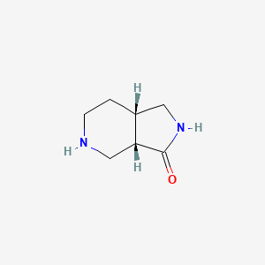 (3AS,7AS)-Octahydro-3H-pyrrolo[3,4-C]pyridin-3-one
