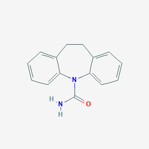 molecular formula C15H14N2O B140432 10,11-Dihydrocarbamazepine CAS No. 3564-73-6