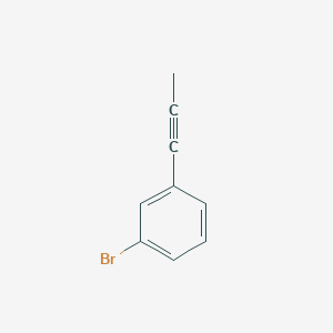 molecular formula C9H7B B1404322 1-Bromo-3-(prop-1-yn-1-yl)benzene CAS No. 66952-36-1
