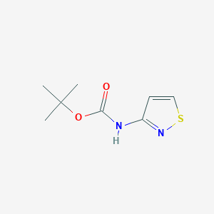 molecular formula C8H12N2O2S B1404329 Tert-butyl isothiazol-3-ylcarbamate CAS No. 72592-18-8