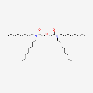 molecular formula C36H72N2O3 B1404346 2,2'-氧代双(N,N-二辛基乙酰胺) CAS No. 342794-43-8