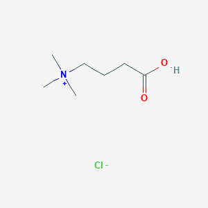 molecular formula C7H16ClNO2 B140435 (3-Carboxypropyl)trimethylammonium chloride CAS No. 6249-56-5