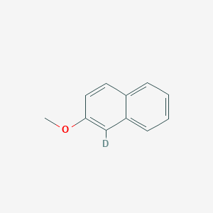 molecular formula C11H10O B14044036 1-Deuterio-2-methoxynaphthalene 