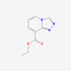 molecular formula C9H9N3O2 B1404450 Ethyl [1,2,4]triazolo[4,3-a]pyridine-8-carboxylate CAS No. 1394306-53-6