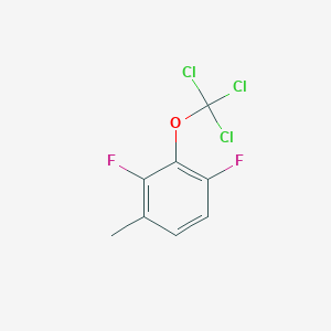 1,3-Difluoro-4-methyl-2-(trichloromethoxy)benzene