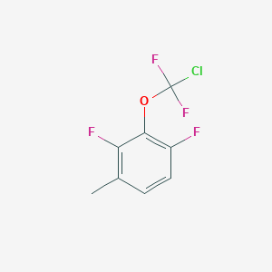 2-[Chloro(difluoro)methoxy]-1,3-difluoro-4-methyl-benzene