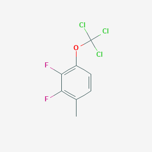 B1404468 2,3-Difluoro-1-methyl-4-(trichloromethoxy)benzene CAS No. 1404195-01-2