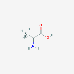 molecular formula C3H7NO2 B140451 DL-Alanine-3-13C CAS No. 131157-42-1