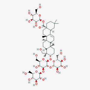 molecular formula C54H88O24 B1404532 Araloside VII CAS No. 340982-22-1