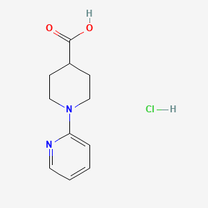 1-Pyridin-2-YL-piperidine-4-carboxylic acid hydrochloride