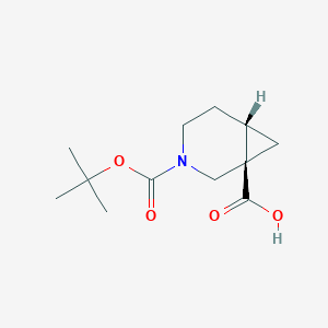 cis-3-Boc-3-aza-bicyclo-[4.1.0]heptane-1-carboxylic acid