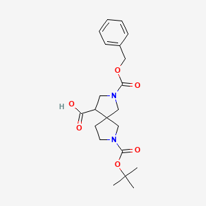 2-Cbz-7-Boc-2,7-diazaspiro-[4.4]nonane-4-carboxylicacid