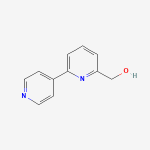 molecular formula C11H10N2O B1404547 [2,4'-Bipyridin]-6-ylmethanol CAS No. 1227514-00-2