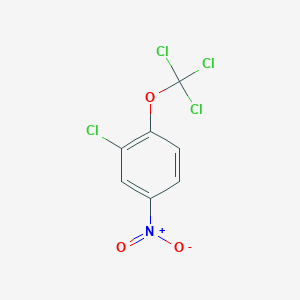 2-Chloro-4-nitro-1-(trichloromethoxy)benzene