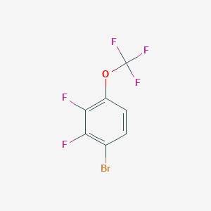 molecular formula C7H2BrF5O B1404599 1-溴-2,3-二氟-4-(三氟甲氧基)苯 CAS No. 1417569-62-0