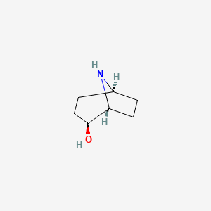 molecular formula C7H13NO B1404644 exo-8-Azabicyclo[3.2.1]octan-2-ol CAS No. 143343-43-5