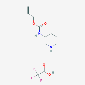 Piperidin-3-yl-carbamic acid allyl ester trifluoroacetate