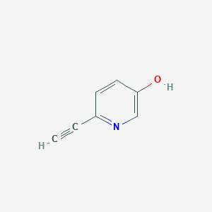 molecular formula C7H5NO B1404666 6-Ethynylpyridin-3-ol CAS No. 1346539-11-4