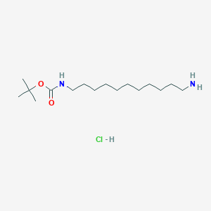 molecular formula C16H35ClN2O2 B14047089 Boc-DAUnd HCl 