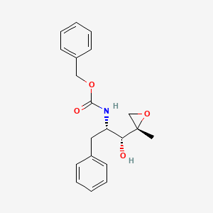 molecular formula C20H23NO4 B14047096 benzyl ((1R,2S)-1-hydroxy-1-((S)-2-methyloxiran-2-yl)-3-phenylpropan-2-yl)carbamate 
