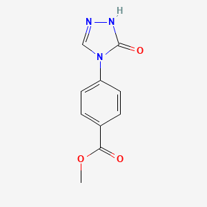 Methyl 4-(5-oxo-1,5-dihydro-4H-1,2,4-triazol-4-yl)benzoate