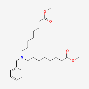 molecular formula C25H41NO4 B14047471 Dimethyl 8,8'-(benzylazanediyl)dioctanoate 