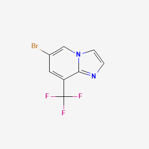 6-Bromo-8-(trifluoromethyl)imidazo[1,2-a]pyridine