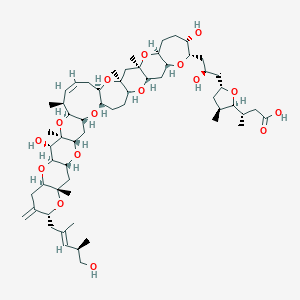 molecular formula C59H92O16 B140479 Gambieric acid A CAS No. 138434-64-7