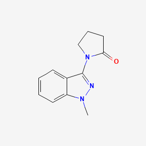 1-(1-methyl-1H-indazol-3-yl)pyrrolidin-2-one