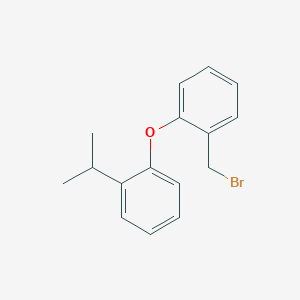 1-(Bromomethyl)-2-(2-isopropylphenoxy)benzene