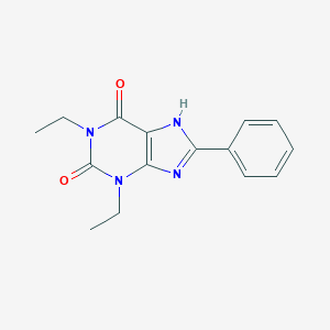 molecular formula C15H16N4O2 B014048 1,3-Diethyl-8-phenylxanthine CAS No. 75922-48-4