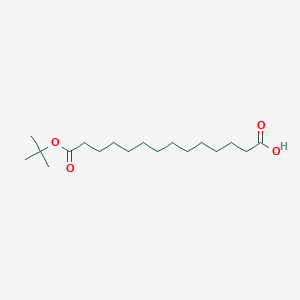 14-(Tert-butoxy)-14-oxotetradecanoic acid