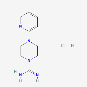 4-(Pyridin-2-yl)piperazine-1-carboximidamide hydrochloride