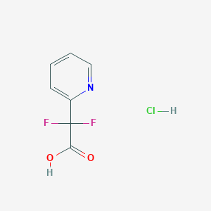 2,2-Difluoro-2-(pyridin-2-yl)acetic acid hydrochloride